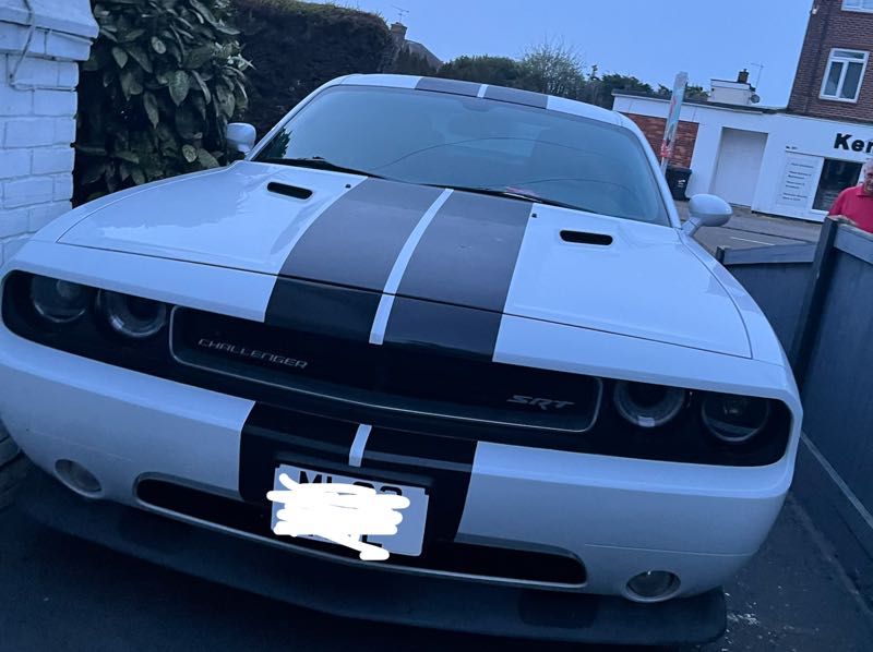 Dodge Challenger SRT (2020) spotted in Saint Peters, United Kingdom