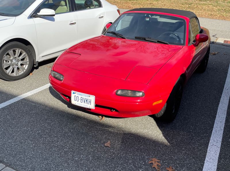 Mazda MX-5 Miata spotted in Bridgeport