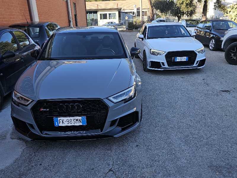 Audi RS3 spotted in Fermo