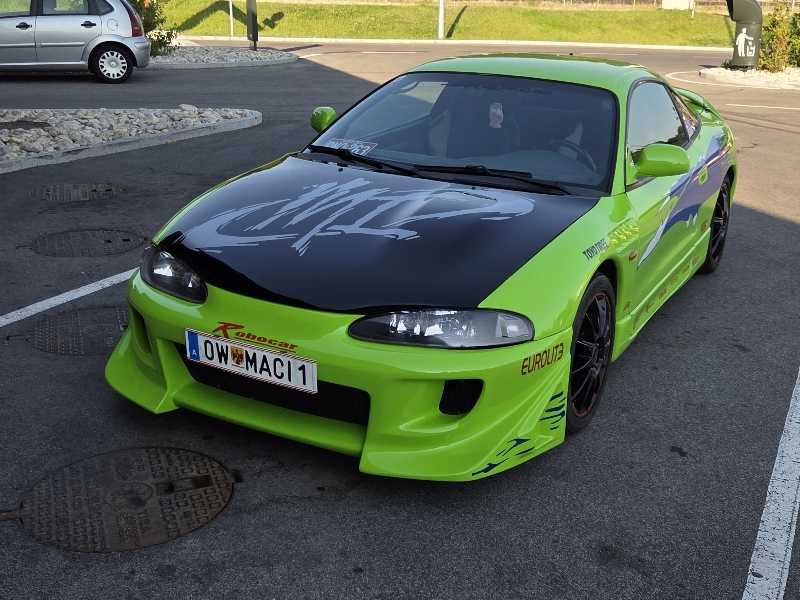 Mitsubishi Eclipse (1999) spotted in Oberpullendorf/Felsőpulya, Austria