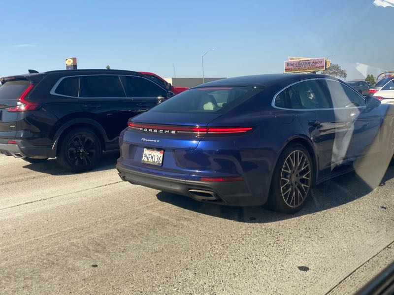 Porsche Panamera spotted in Lanshan