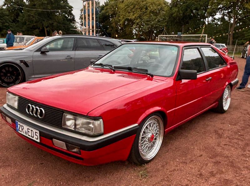 Audi Coupe spotted in Mühlhausen