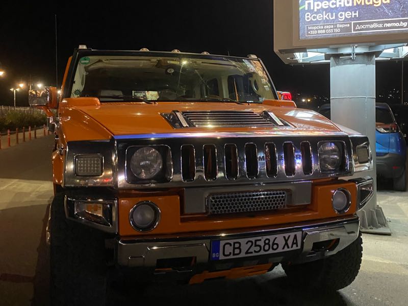 Hummer H2 spotted in Varna