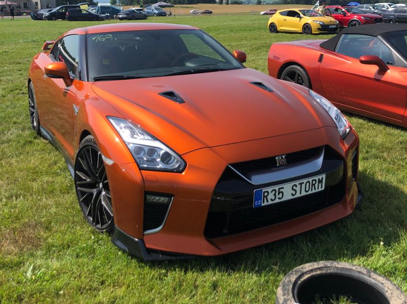 Nissan GT-R spotted in Jindřichův Hradec