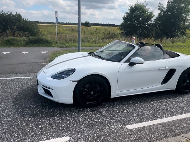 Porsche 718 Boxster spotted in Aalborg