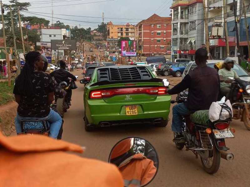 Dodge Charger spotted in Kampala