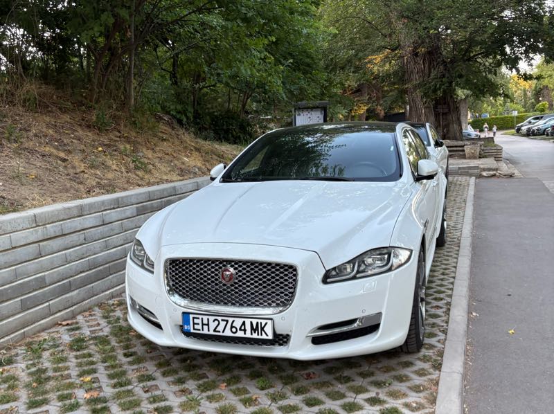 Jaguar XJ (2017) spotted in Varna, Bulgaria