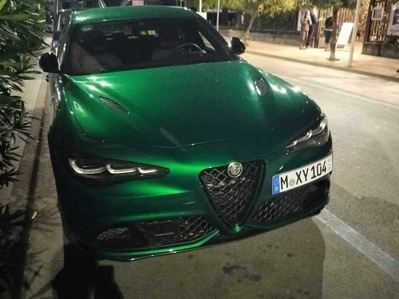 Alfa Romeo Giulia spotted in Sestri Levante