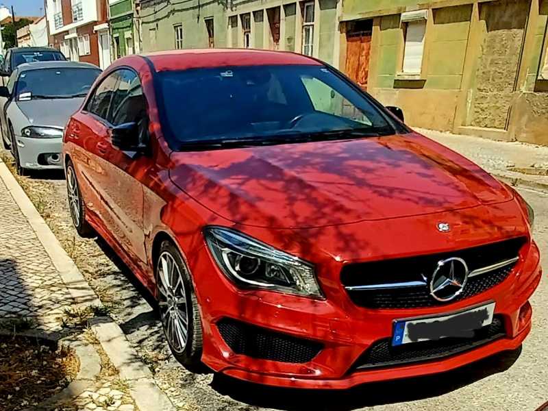 Mercedes-Benz CLA 250 spotted in Lisbon