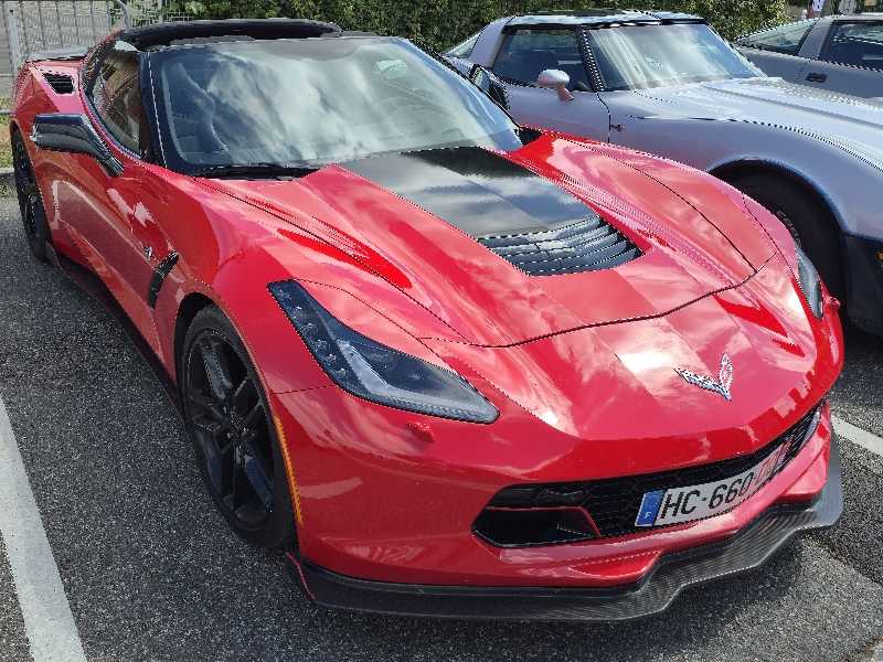 Chevrolet Corvette (2016) spotted in Toulouse, France