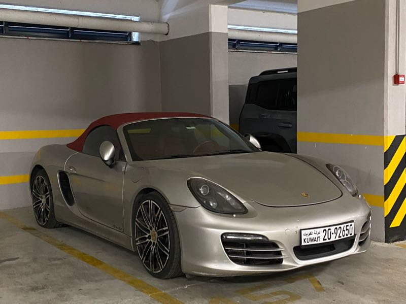 Porsche Boxster (2013) spotted in Sarajevo, Bosnia and Herzegovina