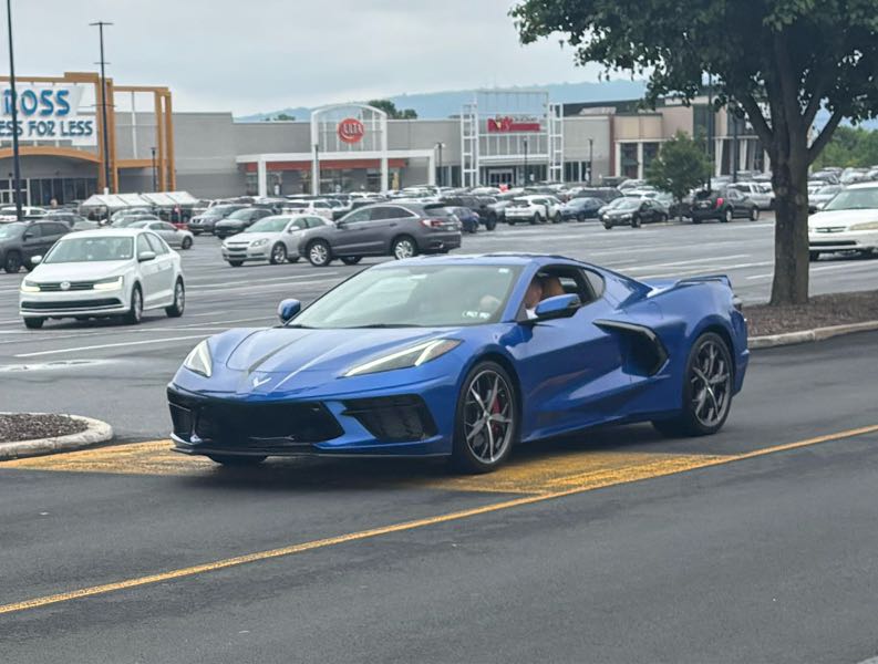 Chevrolet Corvette C8 (2020) spotted in Boston, United States