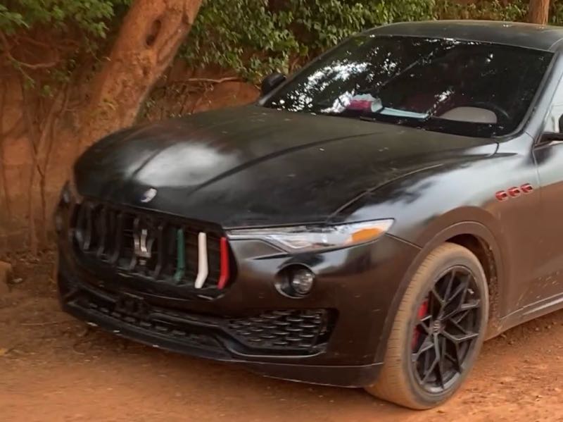 Maserati Levante spotted in Ouagadougou