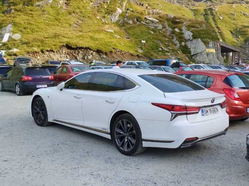 Lexus GS F spotted in Sibiu