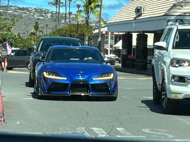 Toyota Supra spotted in Honolulu