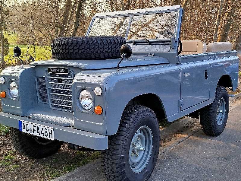 Land Rover Series III spotted in Verviers
