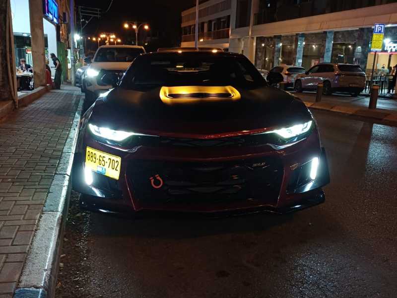 Chevrolet Camaro spotted in Hadera