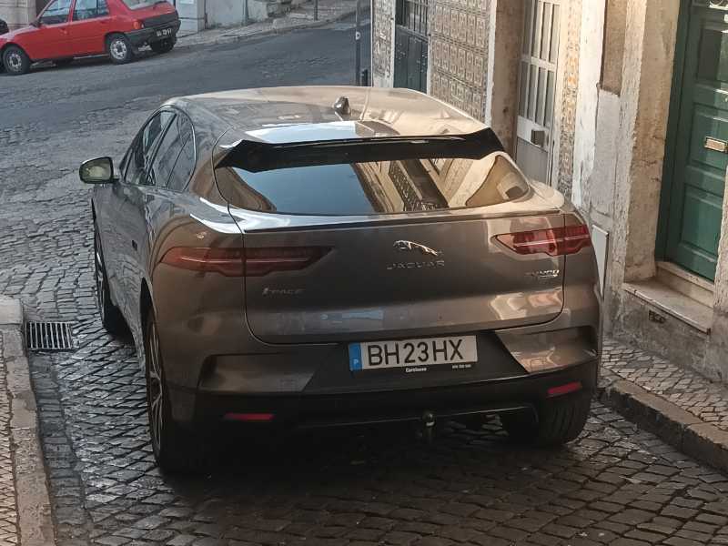 Jaguar I-PACE spotted in Lisbon