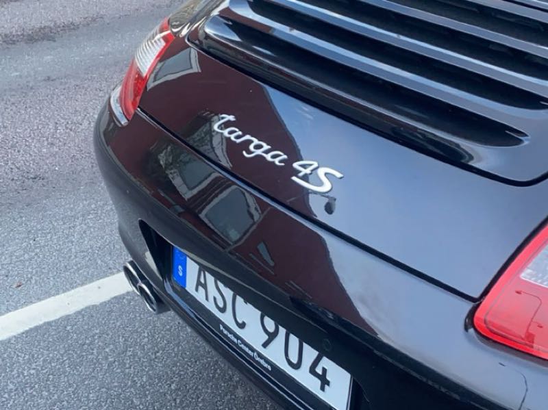 Porsche 911 Targa 4S spotted in Gothenburg