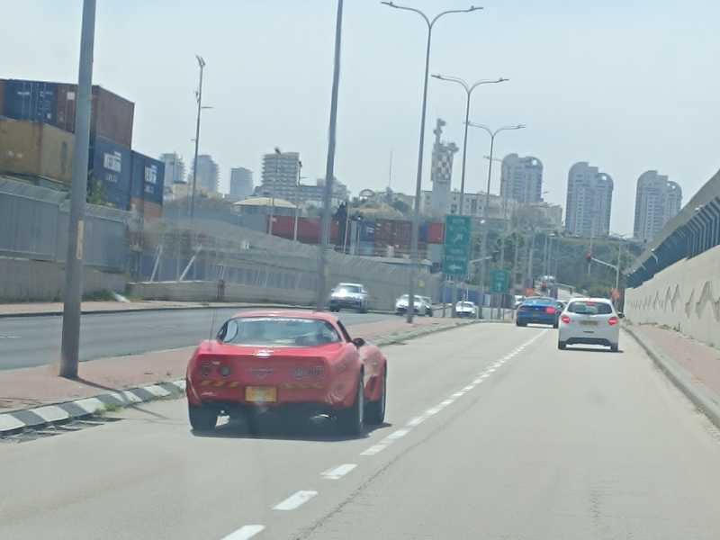 Chevrolet Corvette spotted in Ashdod