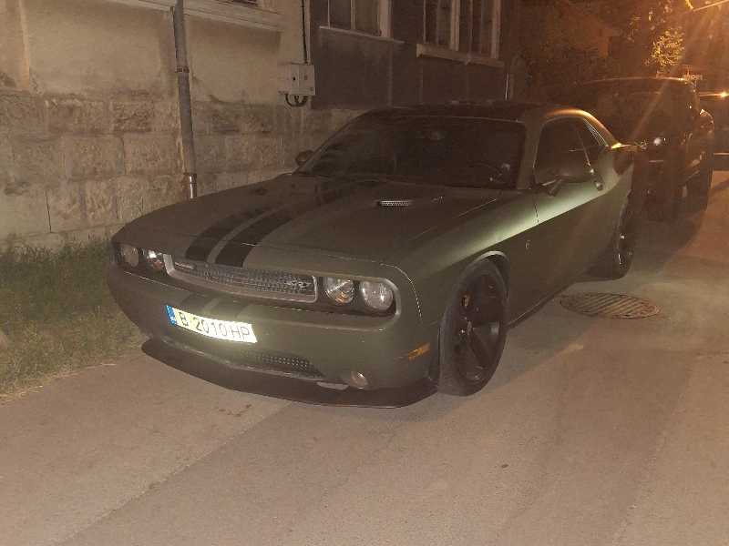 Dodge Challenger spotted in Razgrad