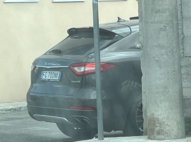 Maserati Levante spotted in Locri