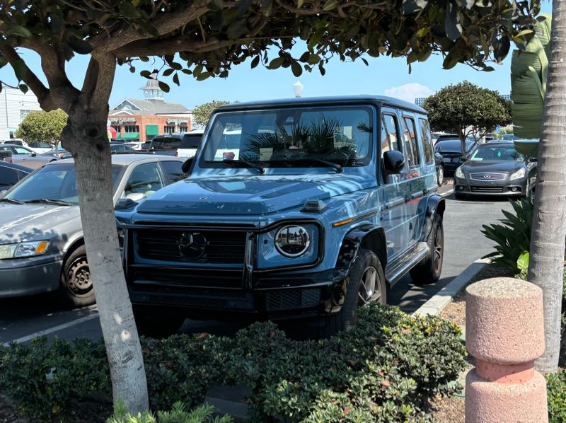 Mercedes-Benz G-Class spotted in Newport Beach