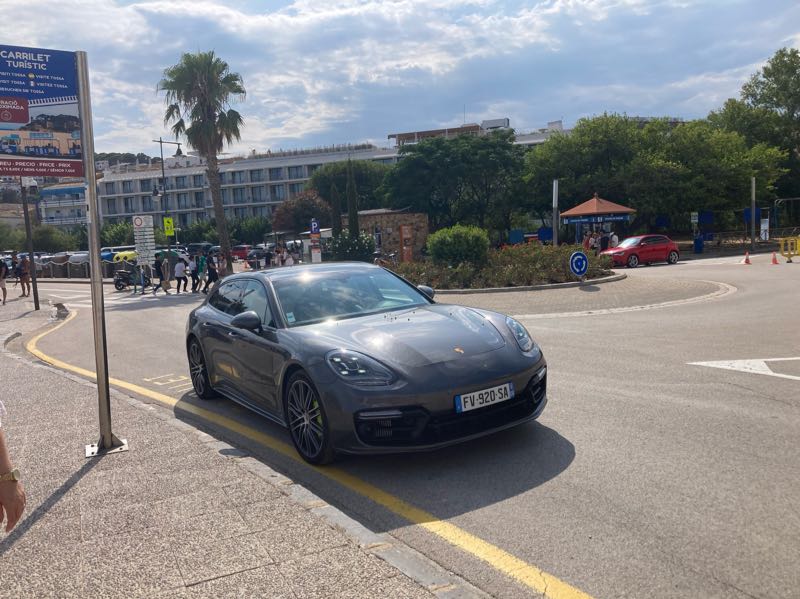 Porsche Panamera spotted in Lloret de Mar