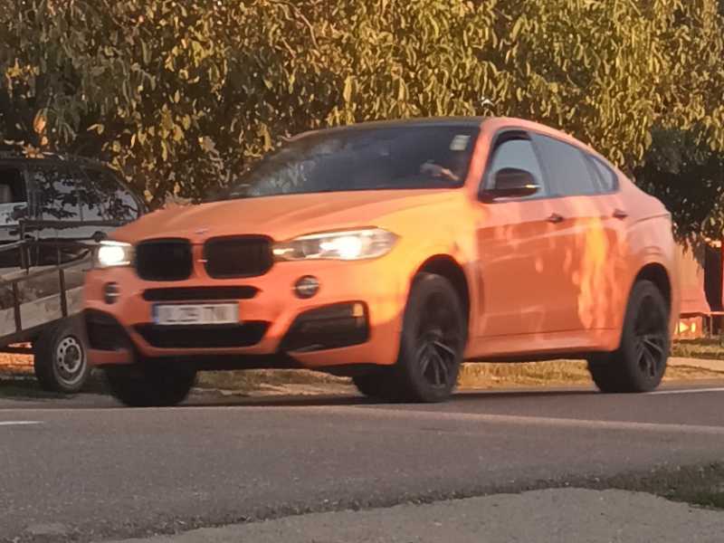 BMW X6 spotted in Buzău