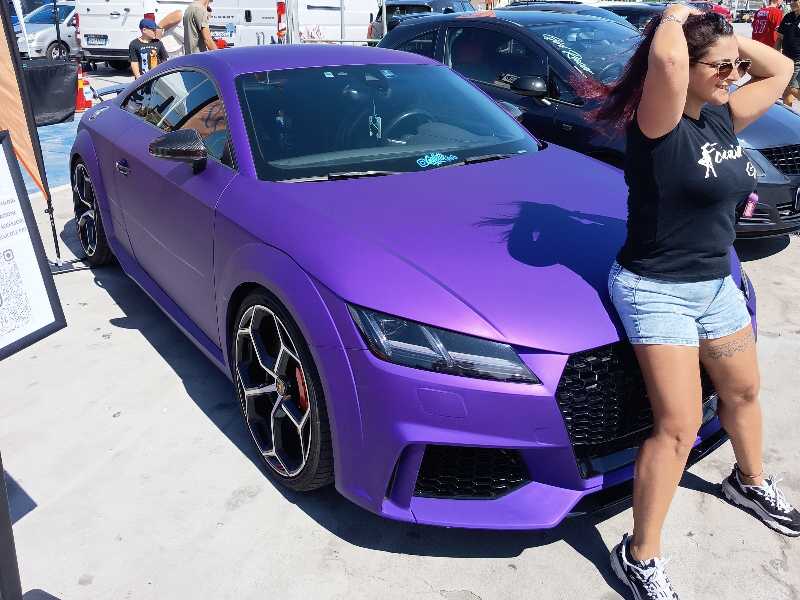 Audi TT RS (2022) spotted in Catania, Italy