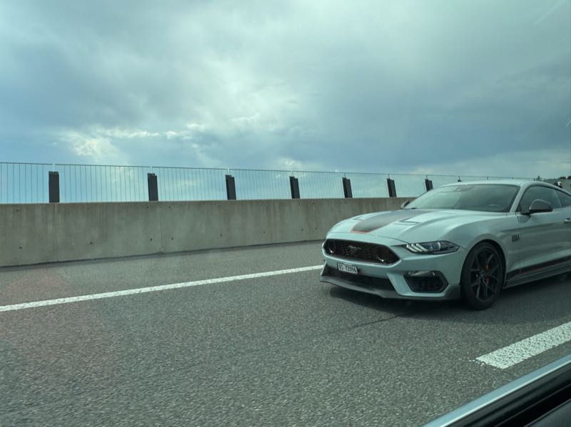 Ford Mustang (2022) spotted in Lausanne, Switzerland