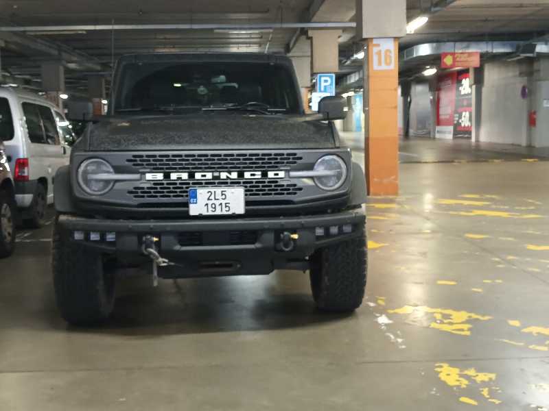 Ford Bronco spotted in Liberec