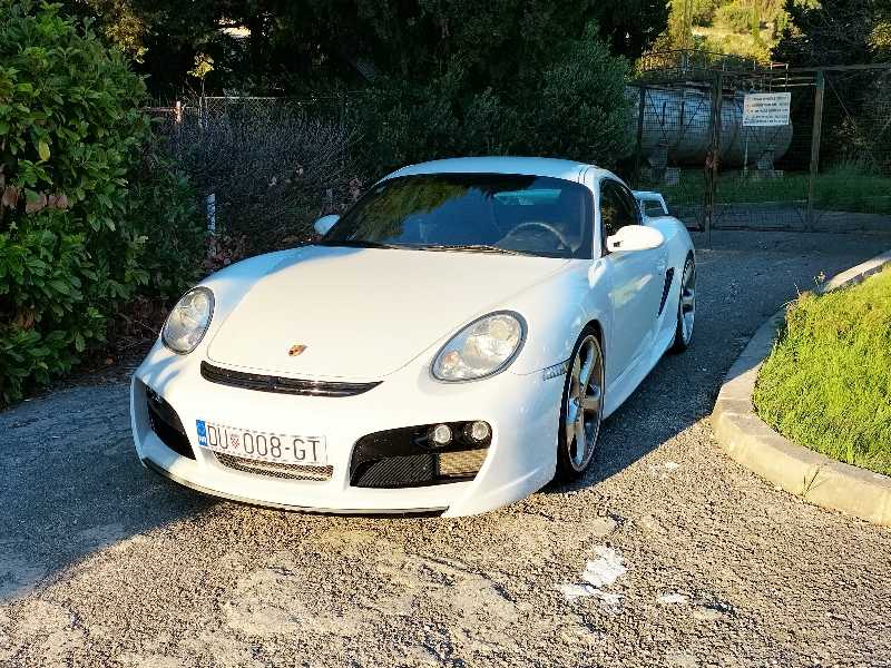 Porsche Cayman spotted in Dubrovnik