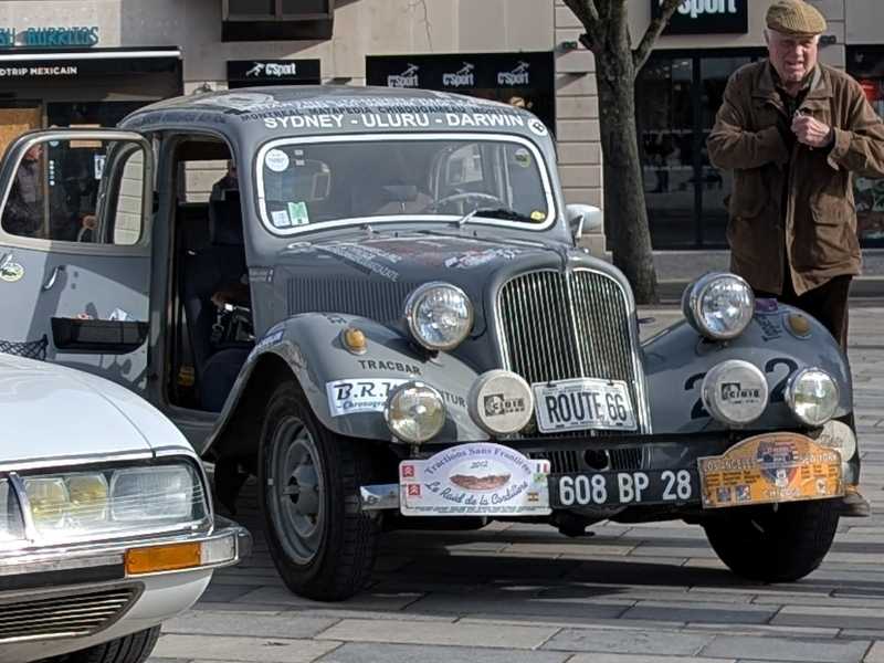 Citroën Traction Avant spotted in Chartres