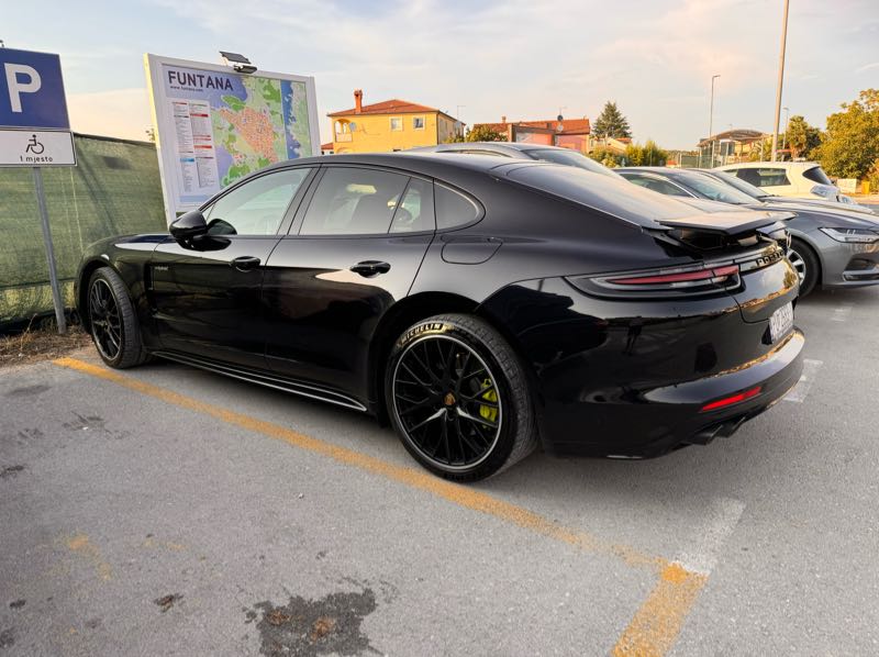 Porsche Panamera spotted in Rovinj