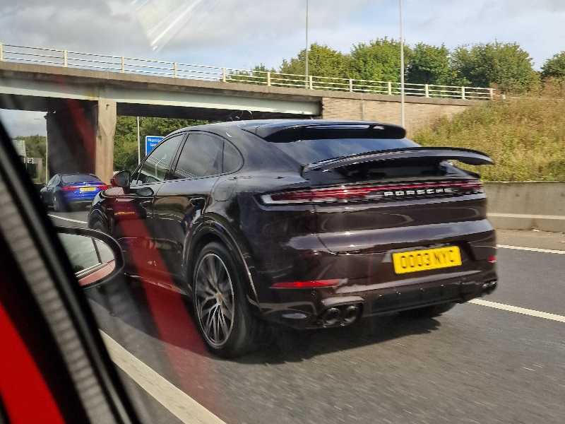 Porsche Cayenne (2022) spotted in Manchester, United Kingdom