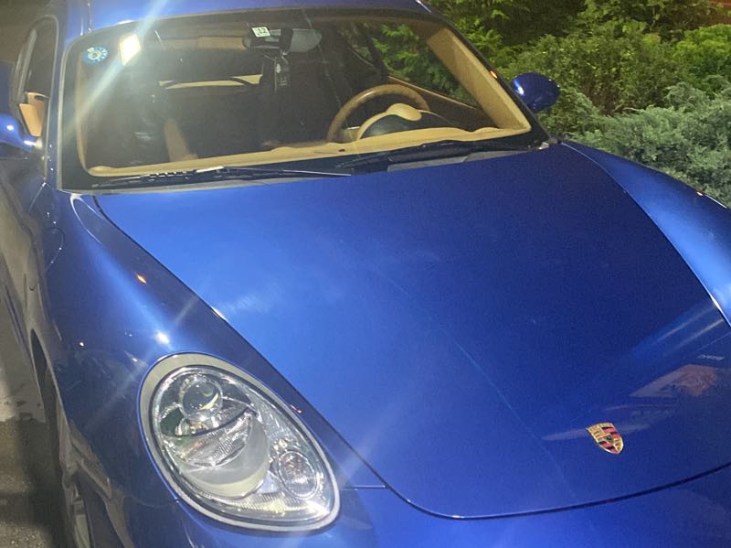 Porsche Cayman spotted in Bistriţa