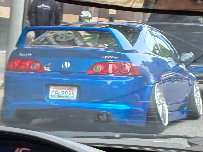 Acura RSX spotted in Sacramento