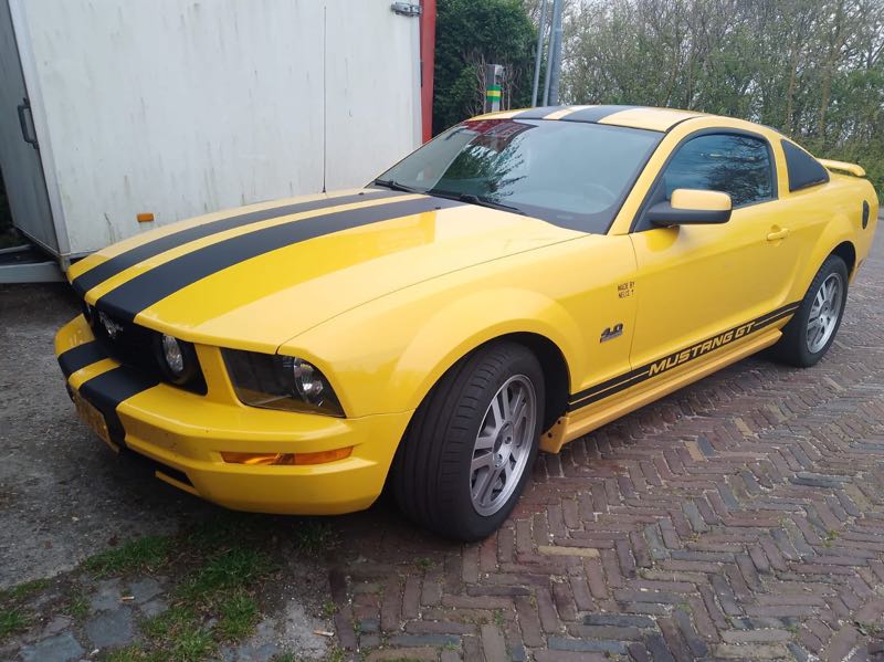 Ford Mustang GT (2005) spotted in Den Helder, The Netherlands
