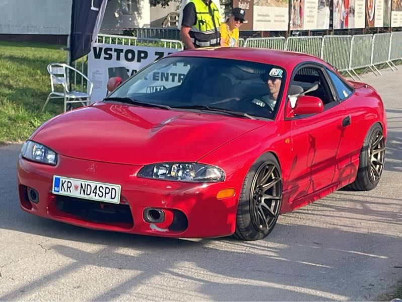 Mitsubishi Eclipse (1995) spotted in Jesenice, Slovenia