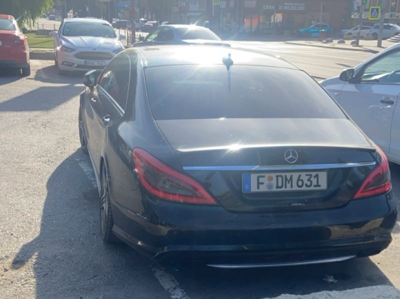 Mercedes-Benz CLA spotted in Chisinau