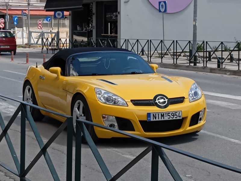 Opel GT spotted in Kozáni