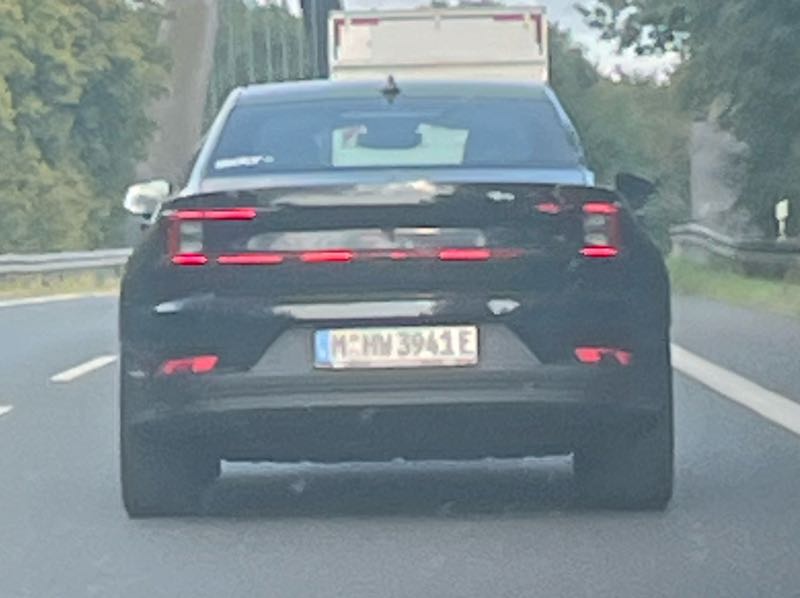 Polestar 2 spotted in Bergkamen