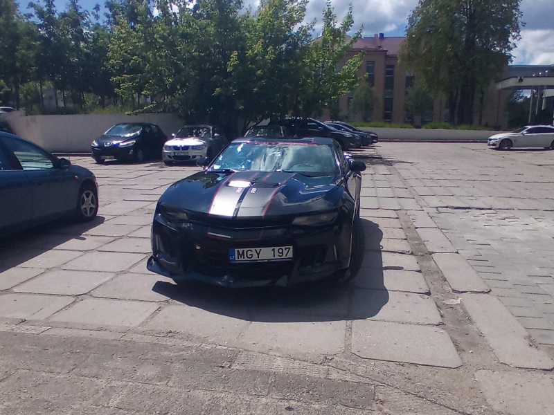 Chevrolet Camaro spotted in Dotnuva