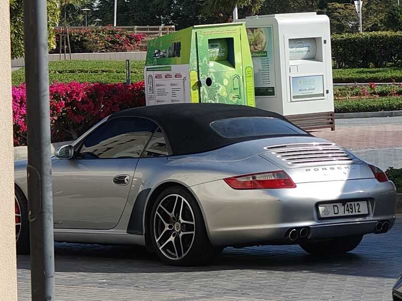Porsche 911 (997) Cabriolet (2005) spotted in Ras Al Khaimah, United Arab Emirates