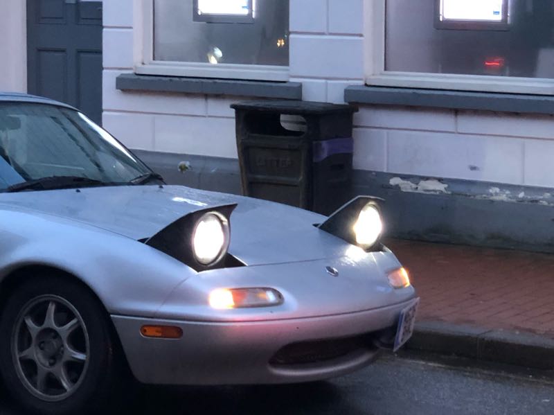 Mazda MX-5 Miata spotted in Barnstaple