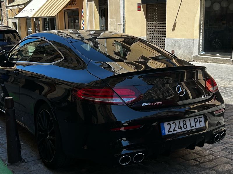 Mercedes-Benz C43 AMG spotted in Helechosa
