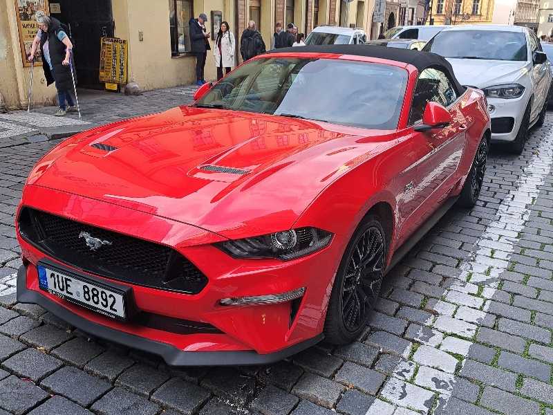 Ford Mustang (2021) spotted in Prague, Czechia