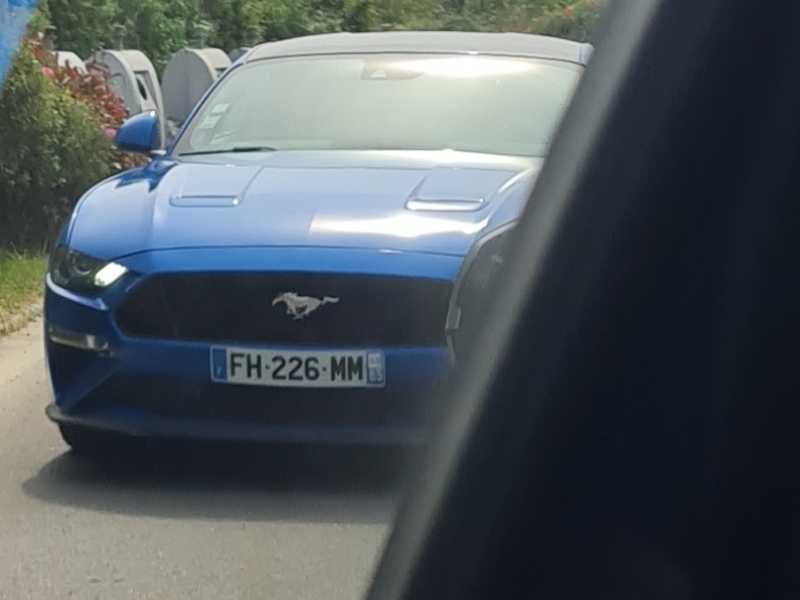 Ford Mustang spotted in Olonne-sur-Mer