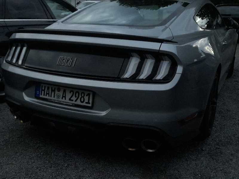 Ford Mustang Mach 1 spotted in Detmold